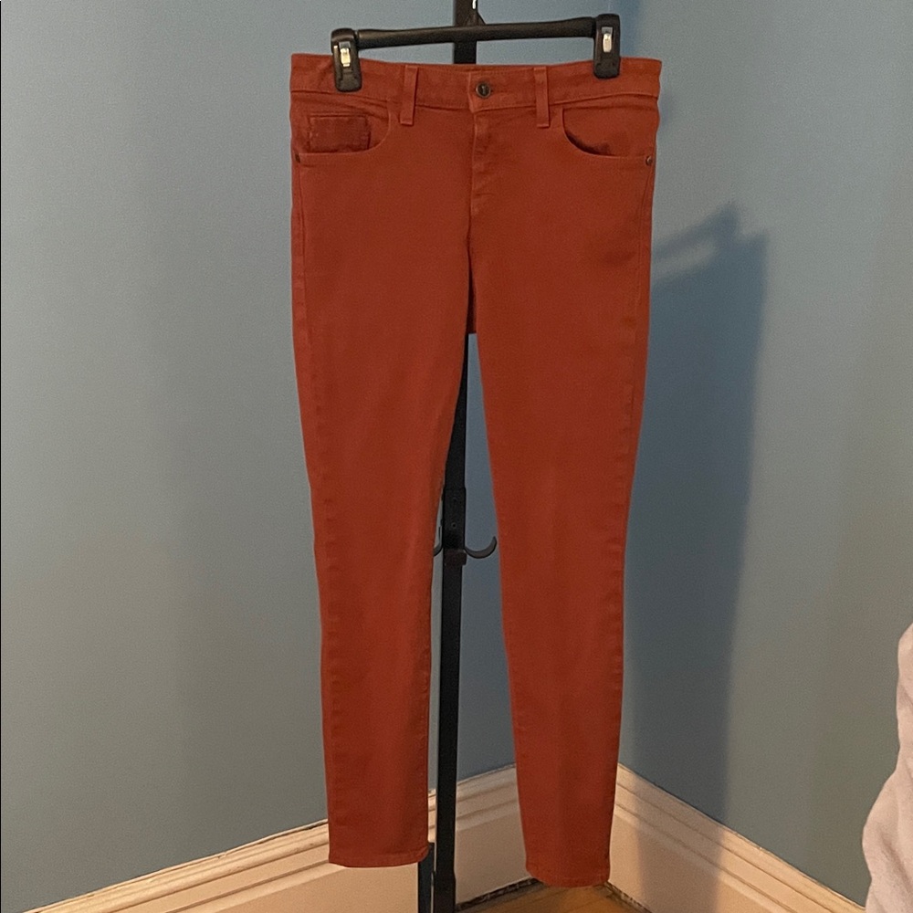Anthropologie Pilcro Ankle Jeans in Warm Rust